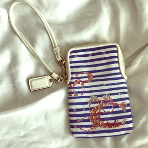 Coach wristlet